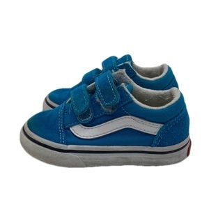 Vans Blue Suede Classic Sneakers